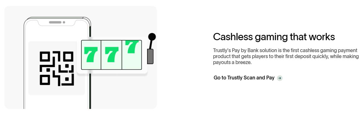 Scanna QR-kod och spela direkt utan kontanter via Trustly